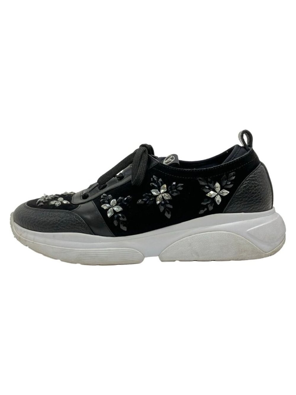 Louis Vuitton Sneakers Black Clear Bijou Leather